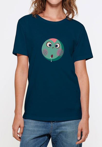 ZOMBIE EMOJI / Drooling Face / T-Shirts / unisex for men, ladies, kids