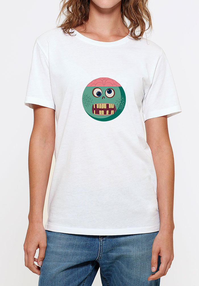 ZOMBIE EMOJI / Grimacing Face / T-Shirts / unisex for men, ladies, kids