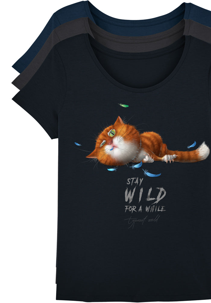 stay wild for a while shirts TYPOART
