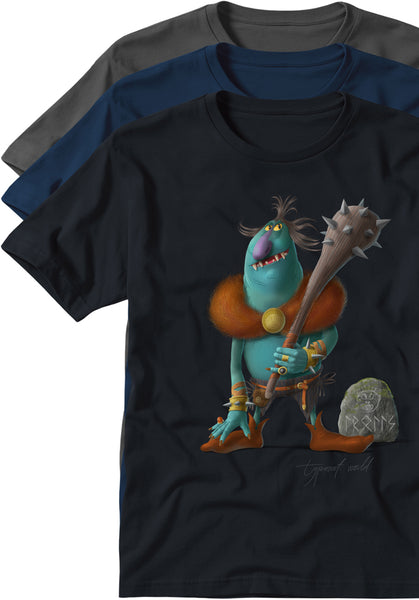 trolls man t-shirts TYPOART historical souvenirs