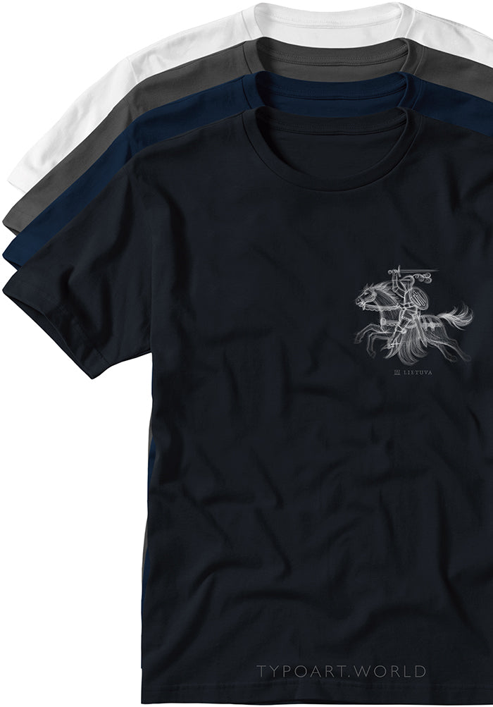 Vytis Knight Horseman T-shirts TYPOART
