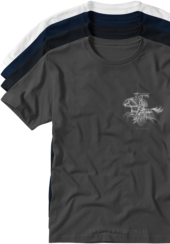 Vytis Knight Horseman T-shirts TYPOART