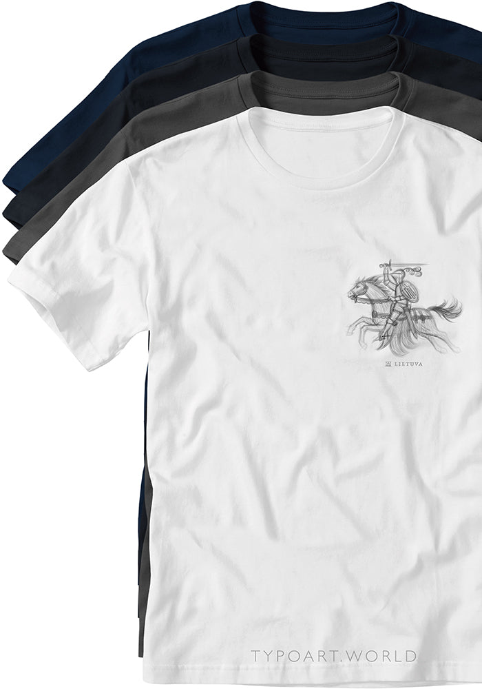 Vytis Knight Horseman T-shirts TYPOART