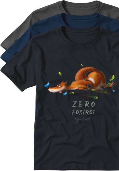 zero foxtrot shirts TYPOART