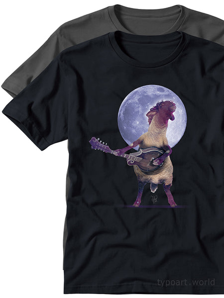 sheep moonshine music t-shirts TYPOART