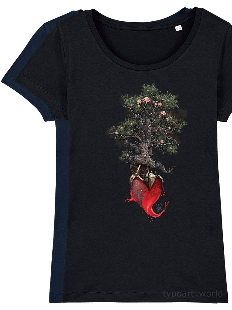 tree fantasy art t-shirts TYPOART