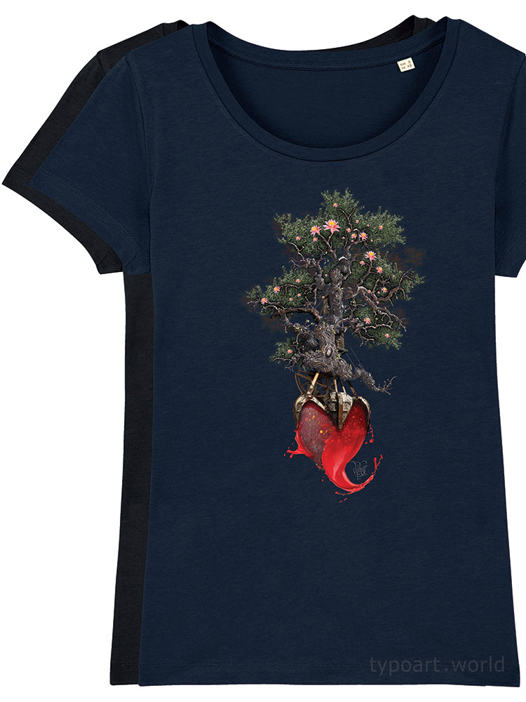 tree fantasy art t-shirts TYPOART