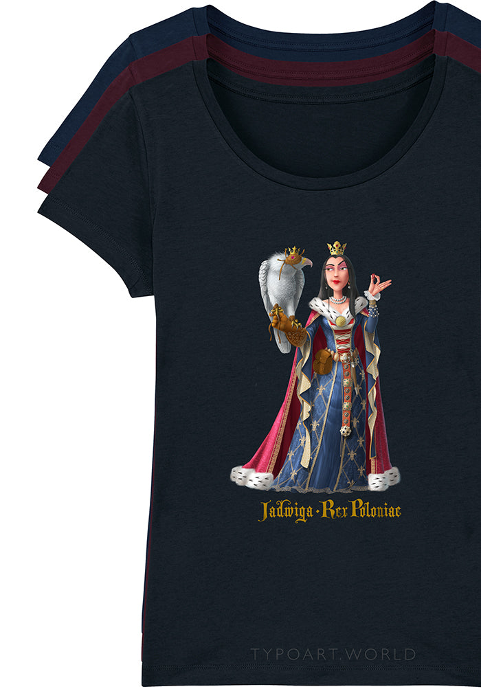 Jadwiga Rex Poloniae T-shirts TYPOART
