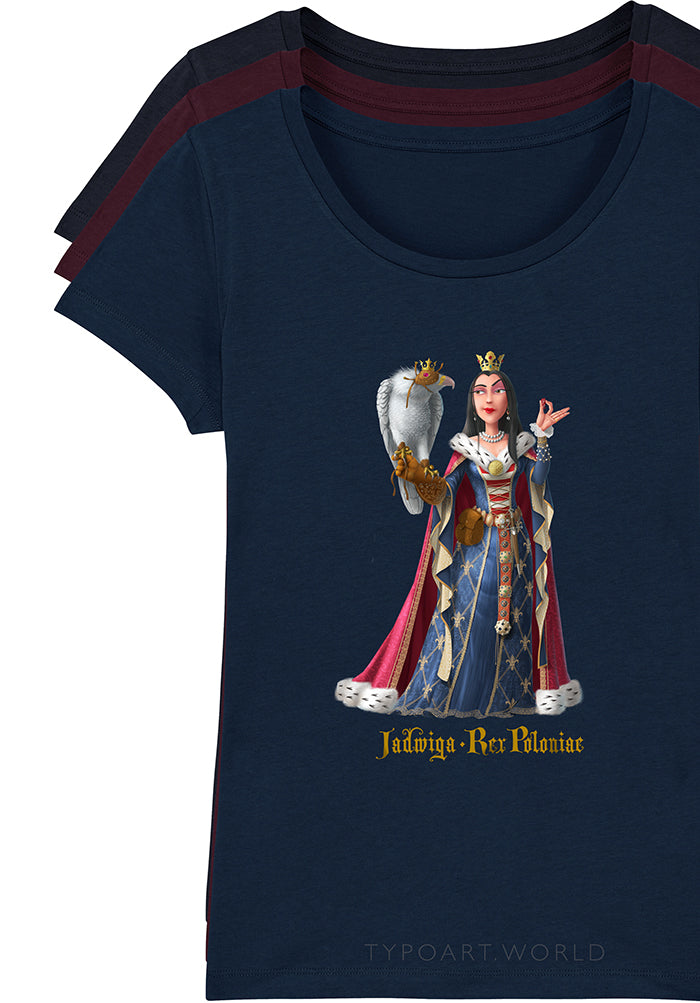 Jadwiga Rex Poloniae T-shirts TYPOART