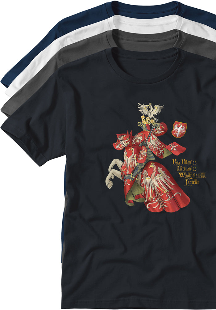 Jogaila Jagiello Medieval Knight T-shirts TYPOART