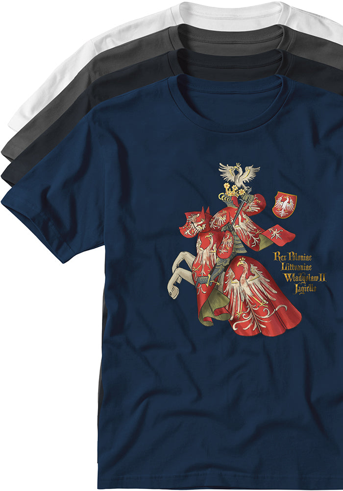 Jogaila Jagiello Medieval Knight T-shirts TYPOART