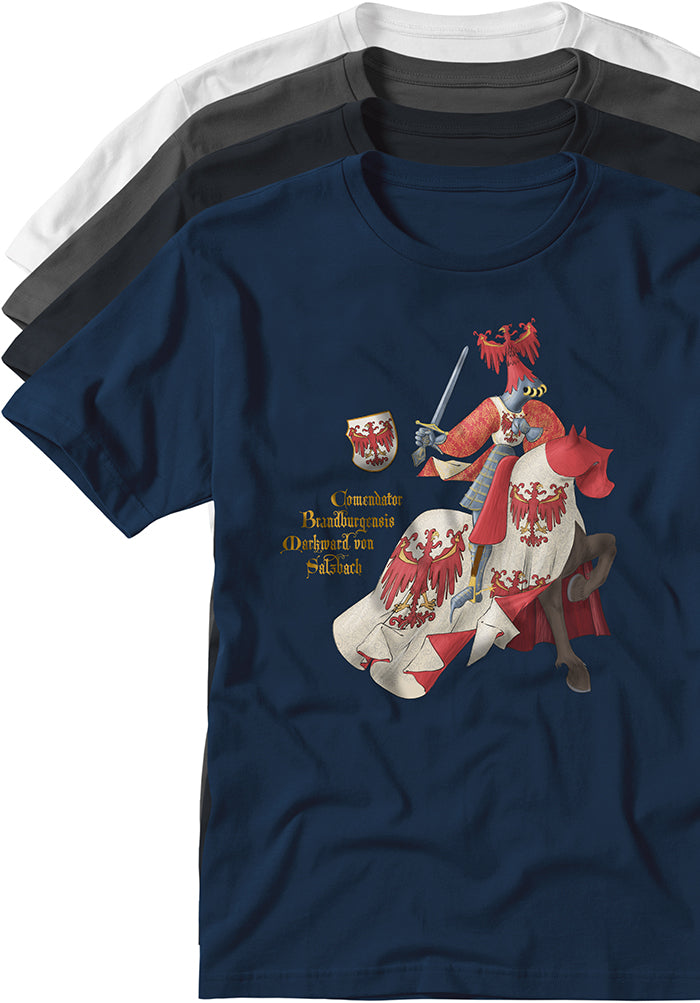 Marquard von Salzbach Teutonic knight T-shirts TYPOART