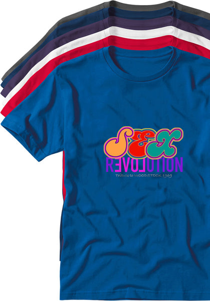 sex revolution T-shirts TYPOART