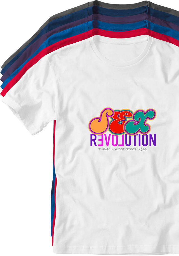 sex revolution T-shirts TYPOART
