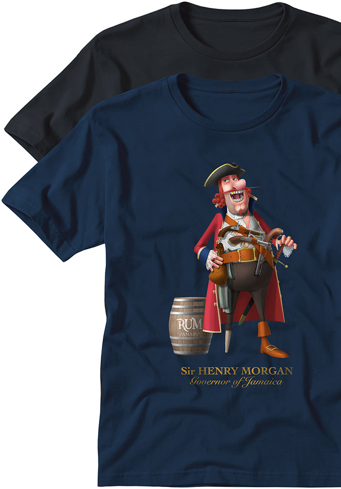captain Morgan T-shirts TYPOART 