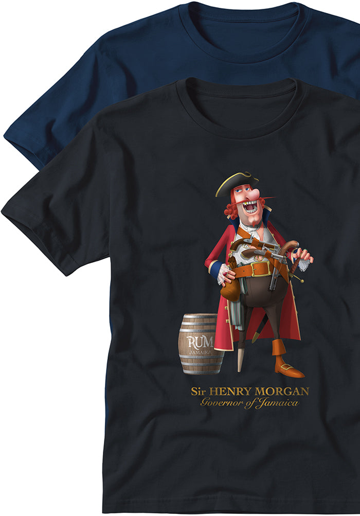 captain Morgan T-shirts TYPOART 