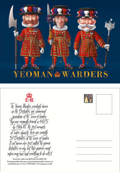 YEOMAN WARDER / Postcard