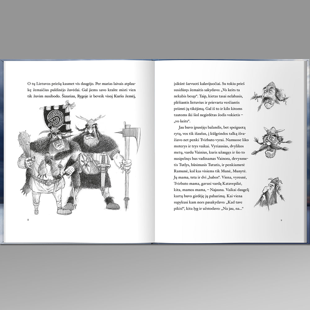 Žuvėdas knyga vaikams Kazys Saja TYPOART