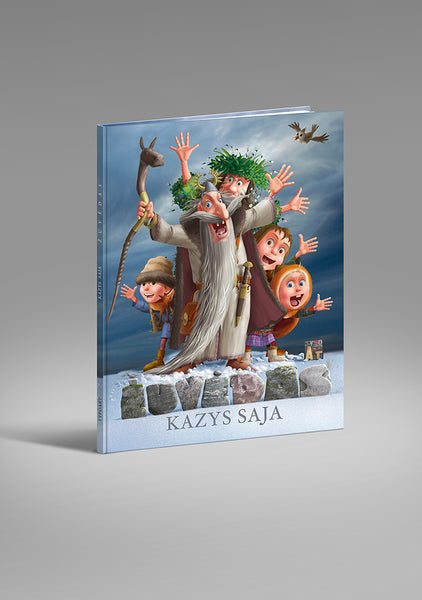 Žuvėdas knyga vaikams Kazys Saja TYPOART