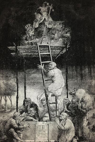 THREE KINGS' THRONE / Postcard