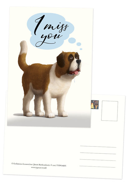 I miss you / Postcard