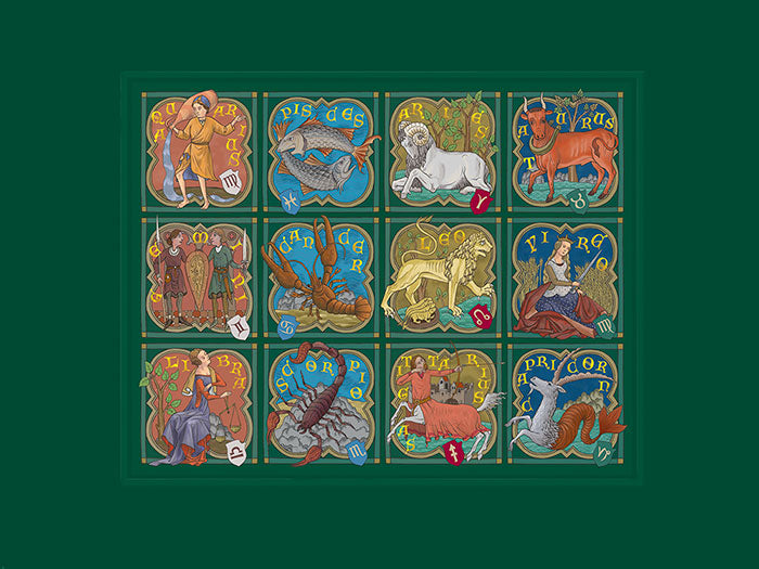 ZODIAC SIGNS / GREETINGS CARD